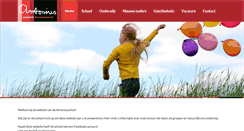 Desktop Screenshot of antoniusschool.com